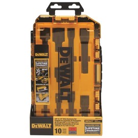DEWALT Impact Driver Socket Set with Impact Extensions and Drill Adapters, Metric, 10-Piece, 3/8" and 1/2" Drive (DWMT74741)