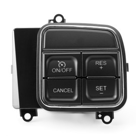 2013-2014-2015-2016 Dodge Dart Steering Wheel Cruise Control Switch Assembly Replacement-68140288AA, 68140288AB, 68140288AC, CCA1385