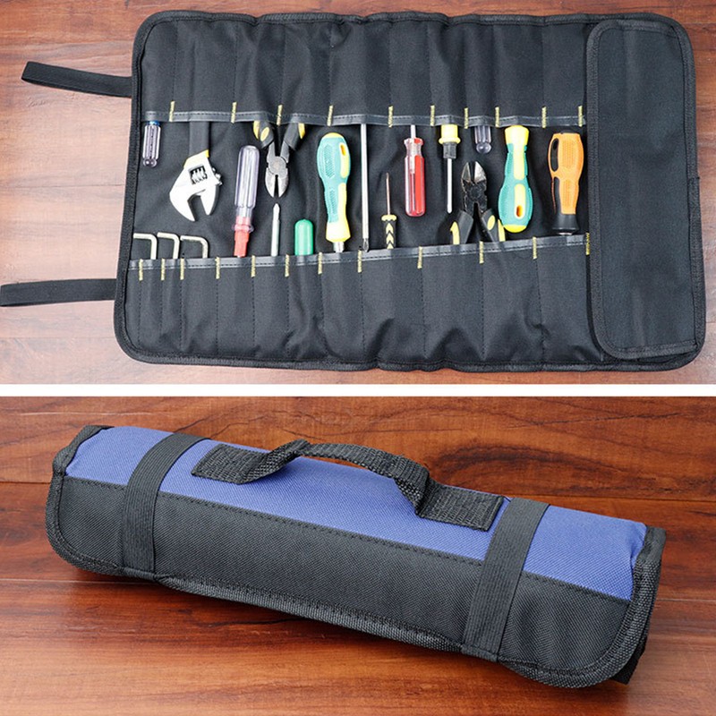 Chef Tool Roll Bag Oxford Cloth Portable Fork Tool Case