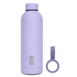 HOME ARCHIVE Water Bottle 17 Oz Stainless Steel Double Wall & Vacuum Insulated Sports Water Bottle Keep Cold for Upto 15 Hours and Hot for Upto 12 Hours (Purple)