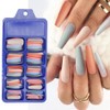 600pcs Nail Tips Artificial Nails Ballerina Long Colourful Nail Tips