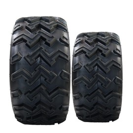 22x10-10 4PR ATV/UTV Tires, All Terrain Tires 22x10x10 Trail Sand Mud Stream Off-Road Tires, Tubeless Set of 2