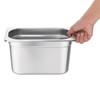 Vogue K820 Edelstahlpfanne, 1/4 Gastronorm, 4 l, 150mm tief, Lebensmittelbehälter,