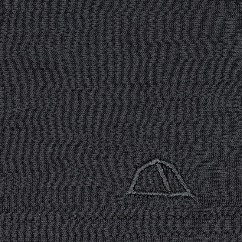 TOM FYFE Premium Merino Tube Scarf Unisex Anthracite/One Size Made
