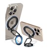 Calina Super Strong Double-Sided Magnet Compatible Smartphone Ring, Magsafe, Supports