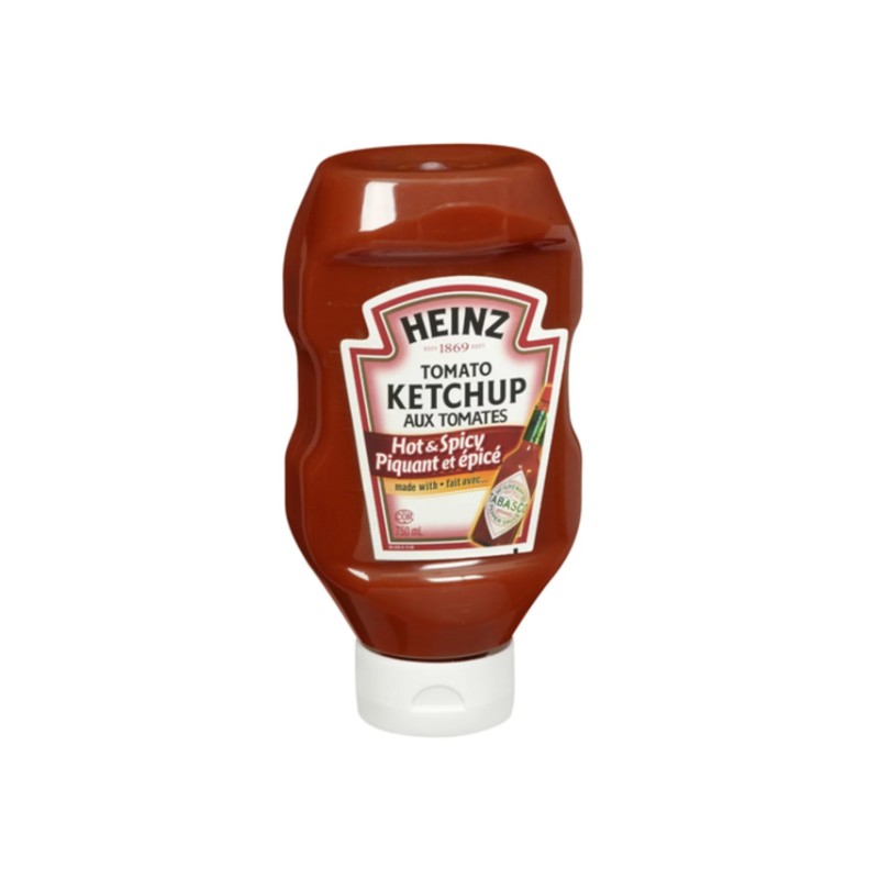 Heinz Tomato Ketchup Hot & Spicy 750ml (4 Pack)
