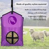 ZR ZHENGRONG Goat Hay Feeder Bags for Horses, Sheep with