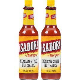 Texas Pete Sauce Hot Sabor Mexican-Style Hot Sauce (Pack of 2)