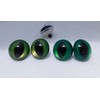 2 Pair Safety Eyes Cat Eyes 25mm Iridescent Colors (Light