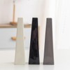 Small Ceramic Bud Vase Square Flower Single Stem Vases White