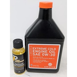 Ariens SAE 0W-30 Extreme Cold Engine Oil 20oz 00077600 and Fuel Treatment