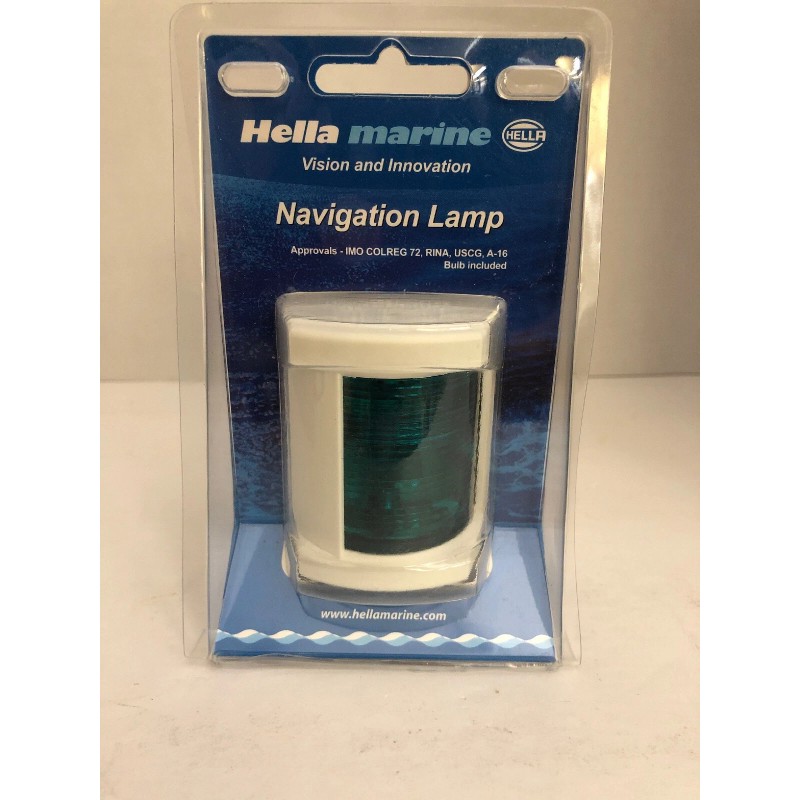 HELLA MARINE 003562125 Starboard Navigation Lamp- Incandescent - 1nm -