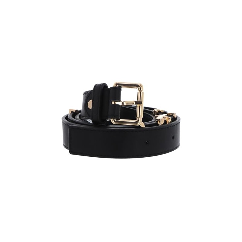 Valentino Emma Winter Belt W120 Nero/Oro - Can be Shortened,