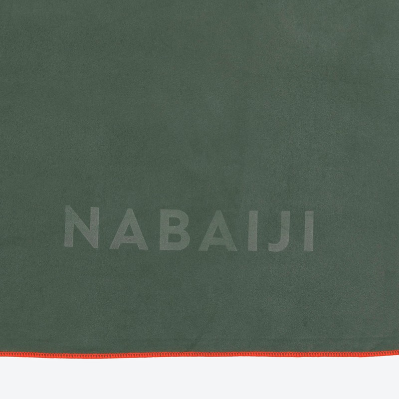 Decathlon Nabaiji Ultra Compact Microfiber Bath Towel Khaki Green X-Large