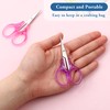 Scissors Set, 8 Pieces Stainless Steel All-Purpose Scissors with Protective