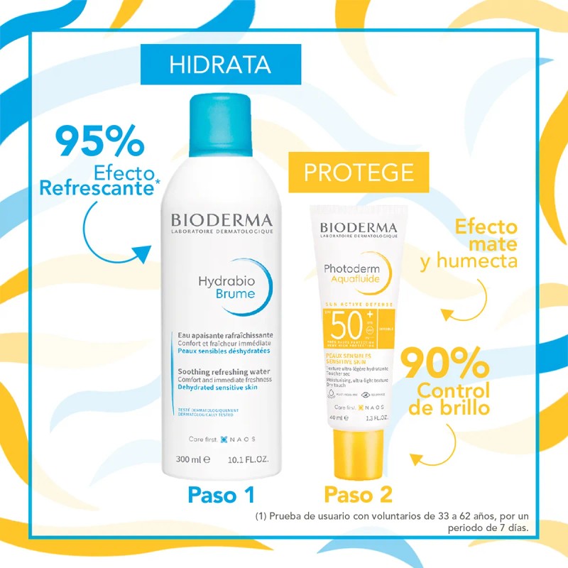 Bioderma, Protección Solar Photoderm Fps 50 + Hydrabio Bruma