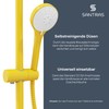 SANTRAS® Hand Held Shower Head with Triple Adjustable Shower Head