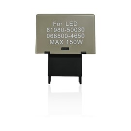 Gasedin 8 Pin Flasher Assy Relay, Non Adjustable Electronic Flasher Relay Fix for LED Turn Signal Light Bulbs, LED Flasher Relay Compatible with 4Runner, Sequoia, Car Accessories