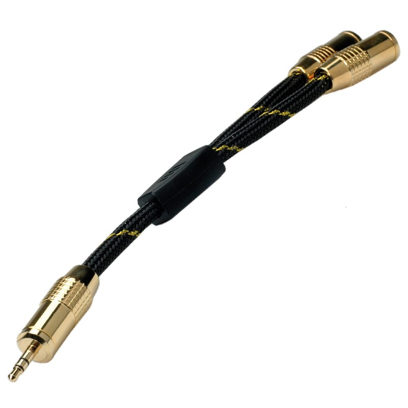 Roline 3.5mm Gold Adapter Cable