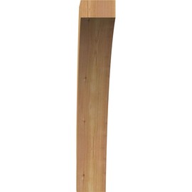 Ekena Millwork BRC04X24X24THR00RWR 4"W x 24"D x 24"H Thorton Rough Sawn Knee Brace, Western Red Cedar