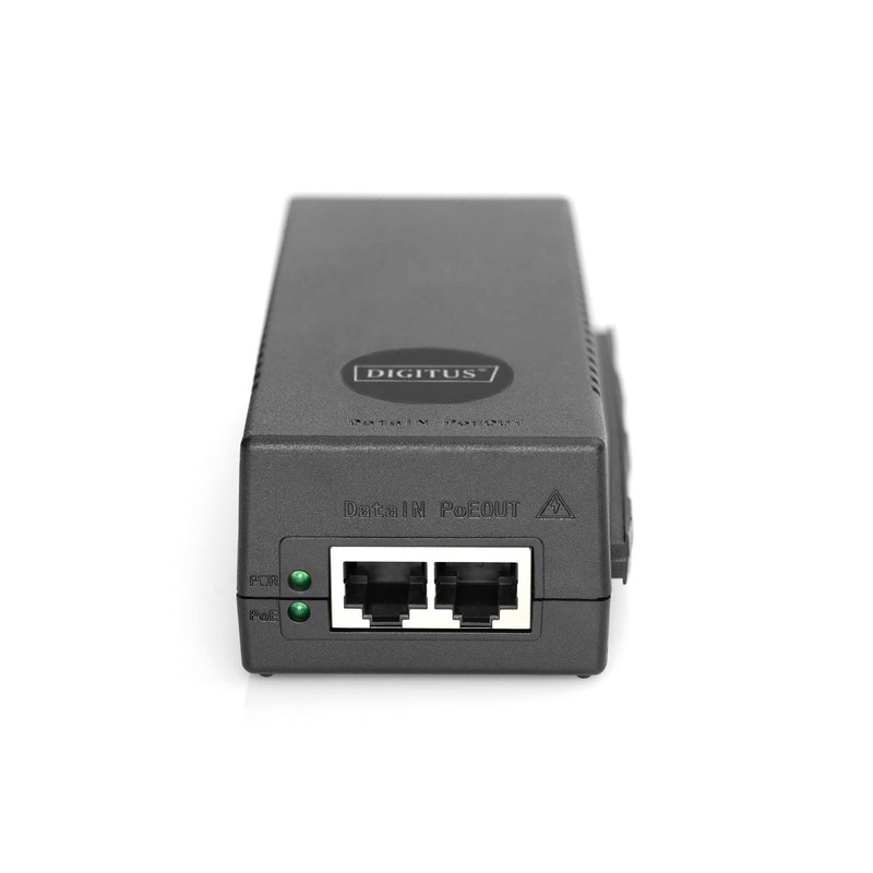 DIGITUS Ethernet PoE+ Injector - 10 Gigabit - 30 W