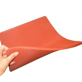 ePhotoInc Silicone Pad Flat Heat Press Replacement Heat Resistant Silicone Mat 15 x 15 Inches 15MatRed