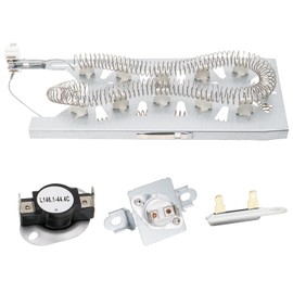 Dryer Heating Element Kit Compatible with Maytag Epic z Bravos MED5630HC1 MED5630HW1 MED5630HW0 MED5630HC2 MED5630HW2 MED5630HC0 MED5500FW2 MED5500FW1 MEDC700VW0