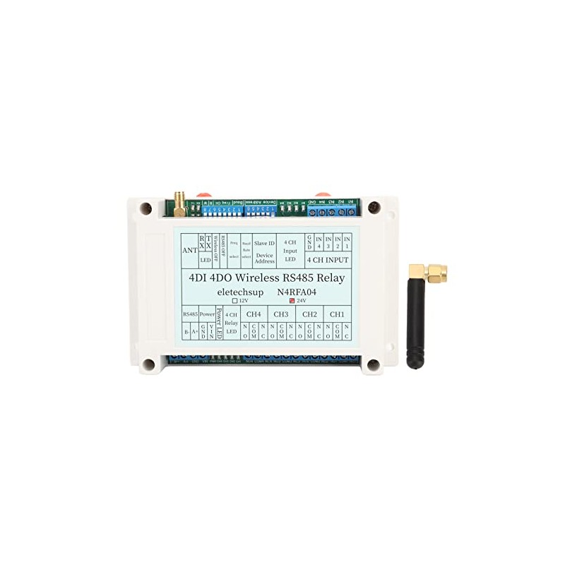 MHCOZY 4 Channel Smart WiFi RF Wireless Dry Relay Switch