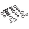 20PCS Leather Die Cutter Round Quadrate Hearts Leather Cutting Dies