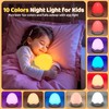 Egg Light for Nursery, 10 Brightness+10 Colors Egg Night Light