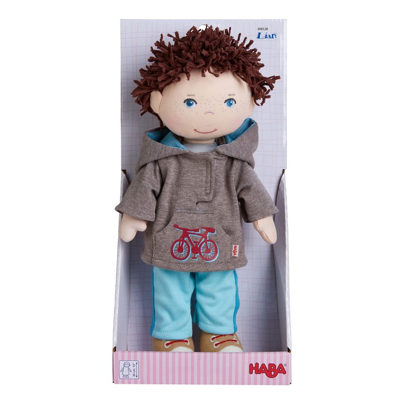 HABA Bambola Lian 306528 - Bambola in Tessuto per Bambini
