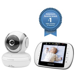 Motorola MBP33XL 3.5" Video Baby Monitor with Digital Zoom