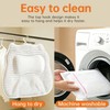 Bath Pillow for Tub,48 Non-Slip Suction Cups,Soft 4D Breathable Air