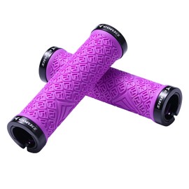 Bynccea Bicycle Grips,Double Lock on Locking Mountain Bike Handlebar Grips for MTB Mountain Bike