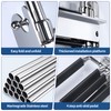 4-Step Ladder Stainless Steel Under Platform Sliding Ladder Boat Boarding