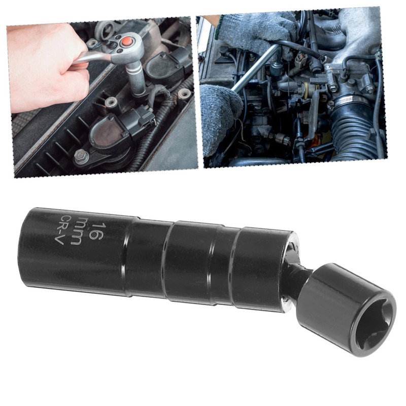 ABOOFAN Spark Plug Socket Multifunctional Removal Tool for Automotive Repair