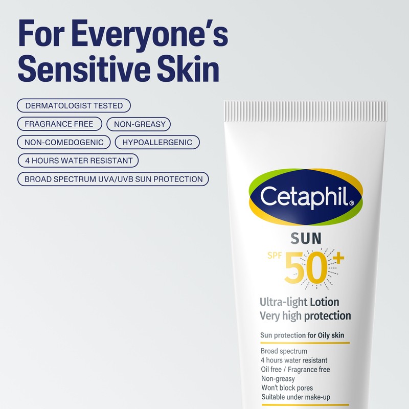 Cetaphil Sun Ultra-Light Lotion Sunscreen SPF 50+ 100ml