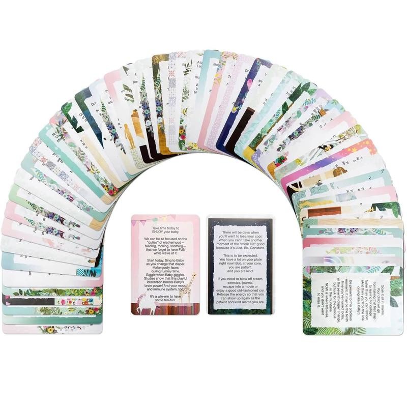 Mama Natural Postpartum Affirmation Cards