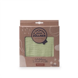 Julius Zöllner Cover for 2-Wedge Changing Mat Made of Muslin Cotton Muslin Lime Size 50/65