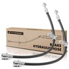 A-Premium Front Driver and Passenger Brake Hydraulic Hoses Compatible with