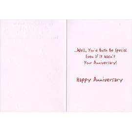 Designer Greetings Both So Special Hugging Bears Cute Wedding Anniversary Congratulations Card