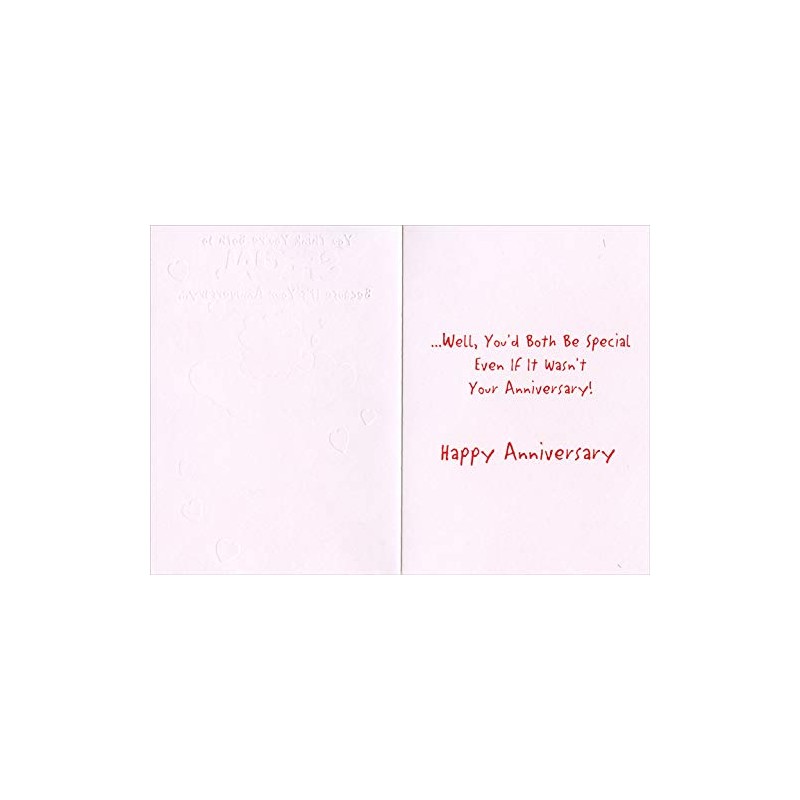 Designer Greetings Both So Special Hugging Bears Cute Wedding Anniversary