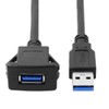 Nicear USB 3.0 Dashboard Kabel Installation Buchse Adapter Anschluss Verlängerung