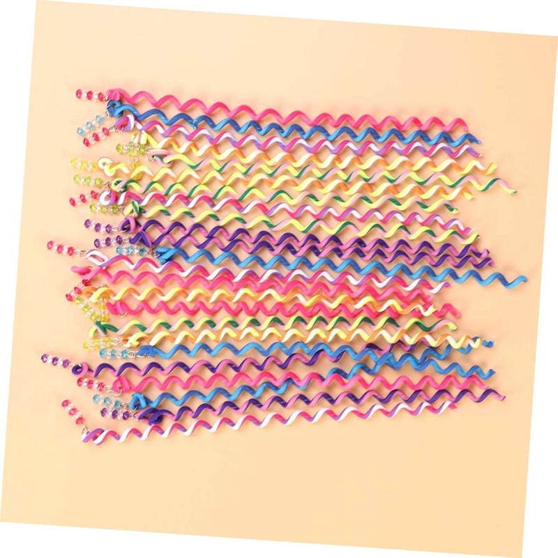 Beavorty Girls Hair Accessories 18pcs Rainbow Hair Clip Braiders Styling