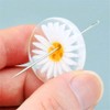10Pcs Resin Buttons Vibrant Daisy Design for Sewing and DIY