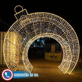 Russell Decor 50FT 540 LED Rope Lights for Holiday Party Wedding Seasonal Christmas Decoration Super Bright and Flexible Lights (Warmwhite)