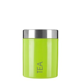 Premier 0507815 Lime Green Enamel Tea Canister