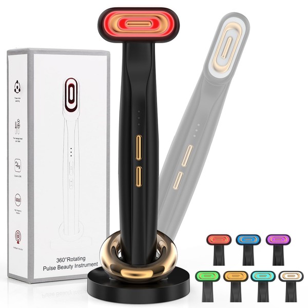 Red Light Therapy Wand for Eyes and Face 4-In-1 Facial