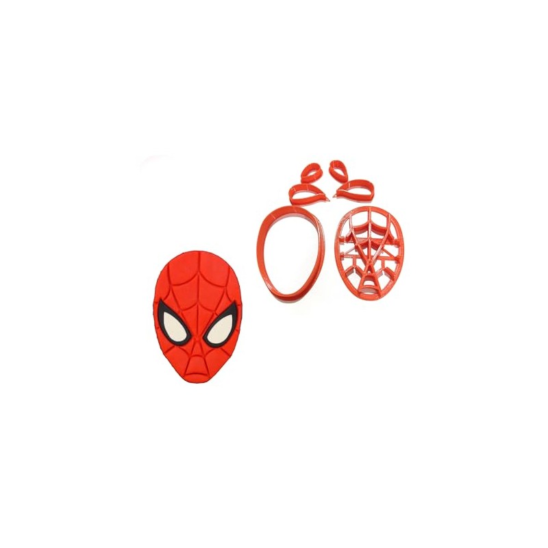 T3D Cutters Superhero Kit 6pcs Cookie Cutter, Suitable for Cakes