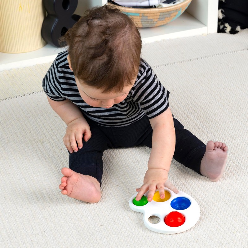 BABY EINSTEIN Color Pop Palette Sensory Toy for Ages 6